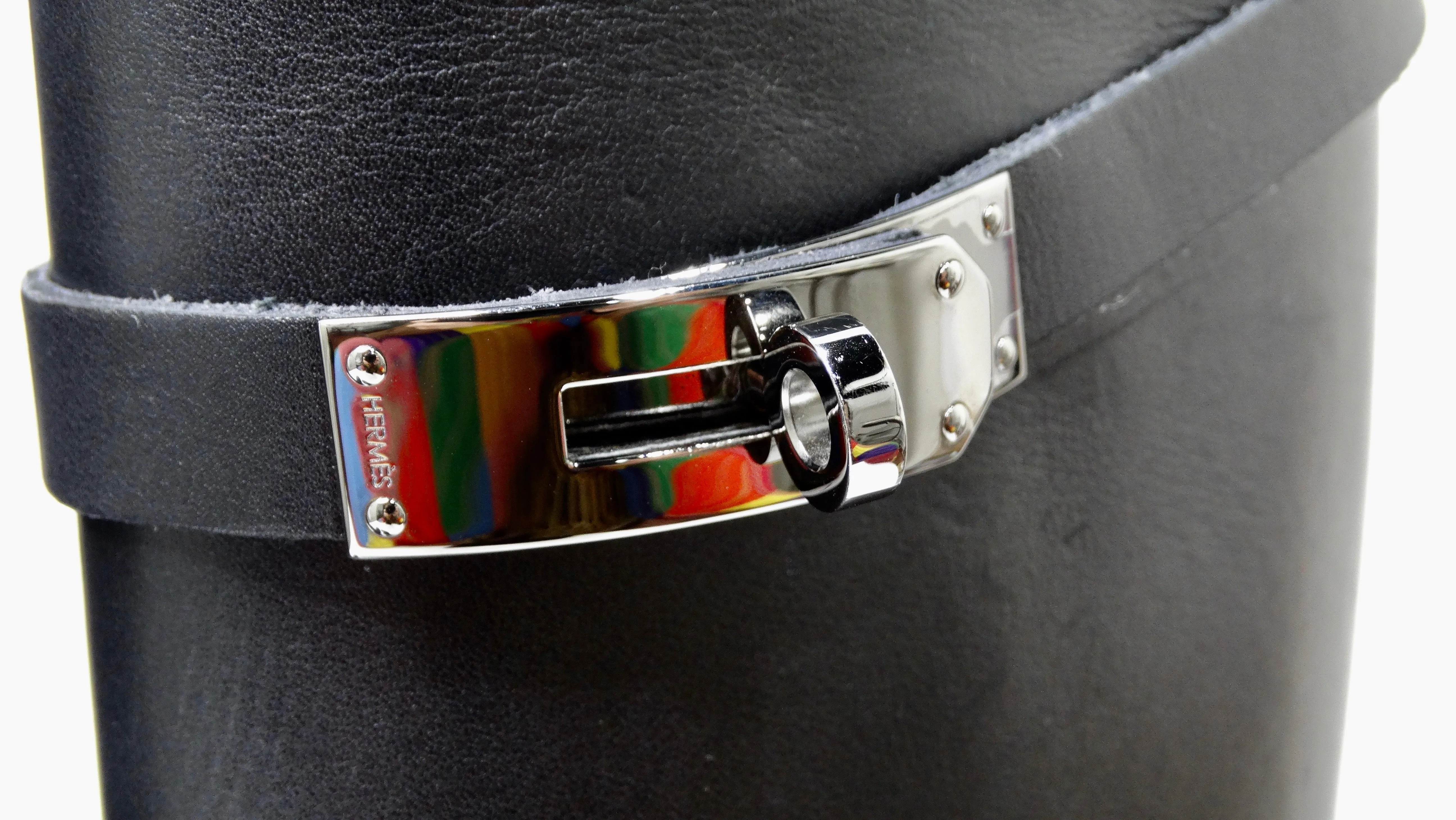 Hermés Box Leather Jumping Boot