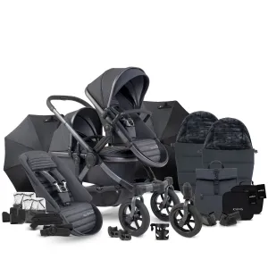 iCandy Peach 7 All Terrain Complete Double Bundle in Storm