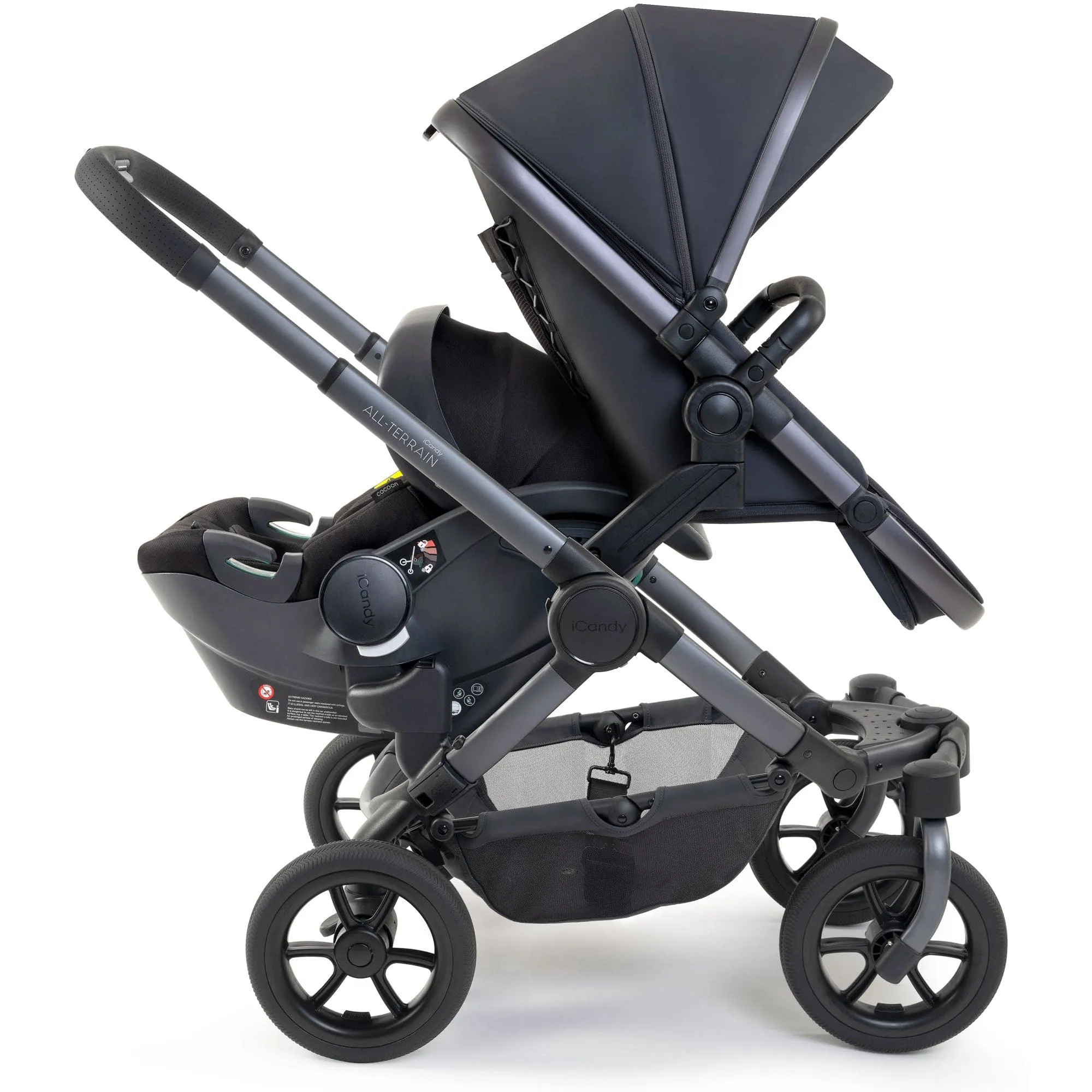 iCandy Peach 7 All Terrain Complete Double Bundle in Storm