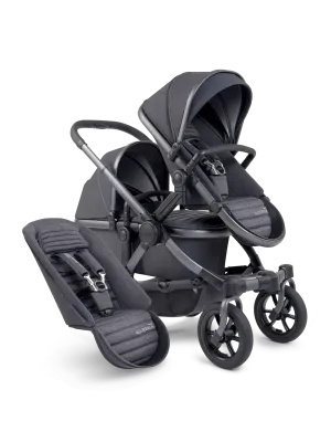 iCandy Peach 7 All-Terrain Double Pushchair - Storm
