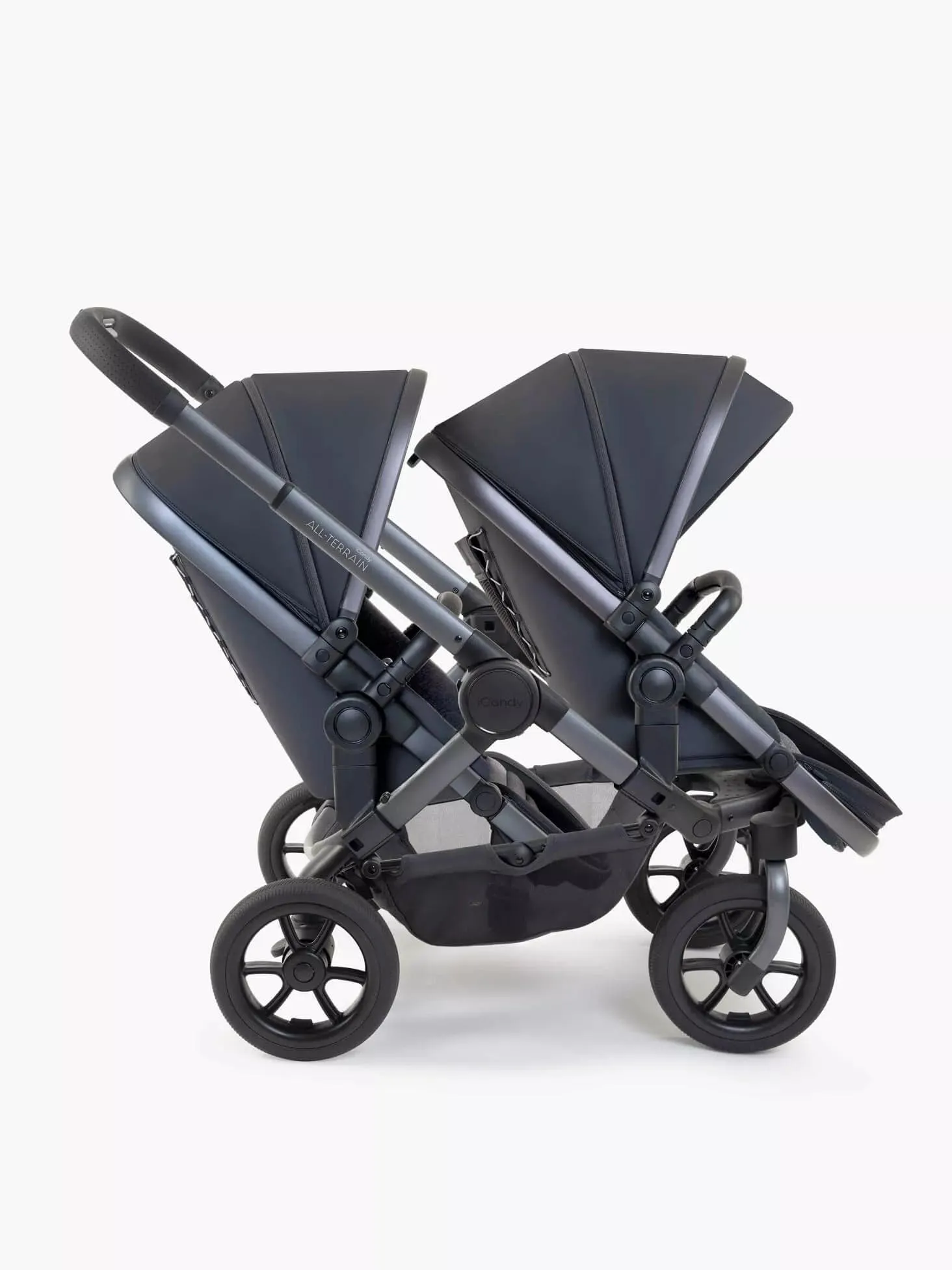 iCandy Peach 7 All-Terrain Double Pushchair - Storm