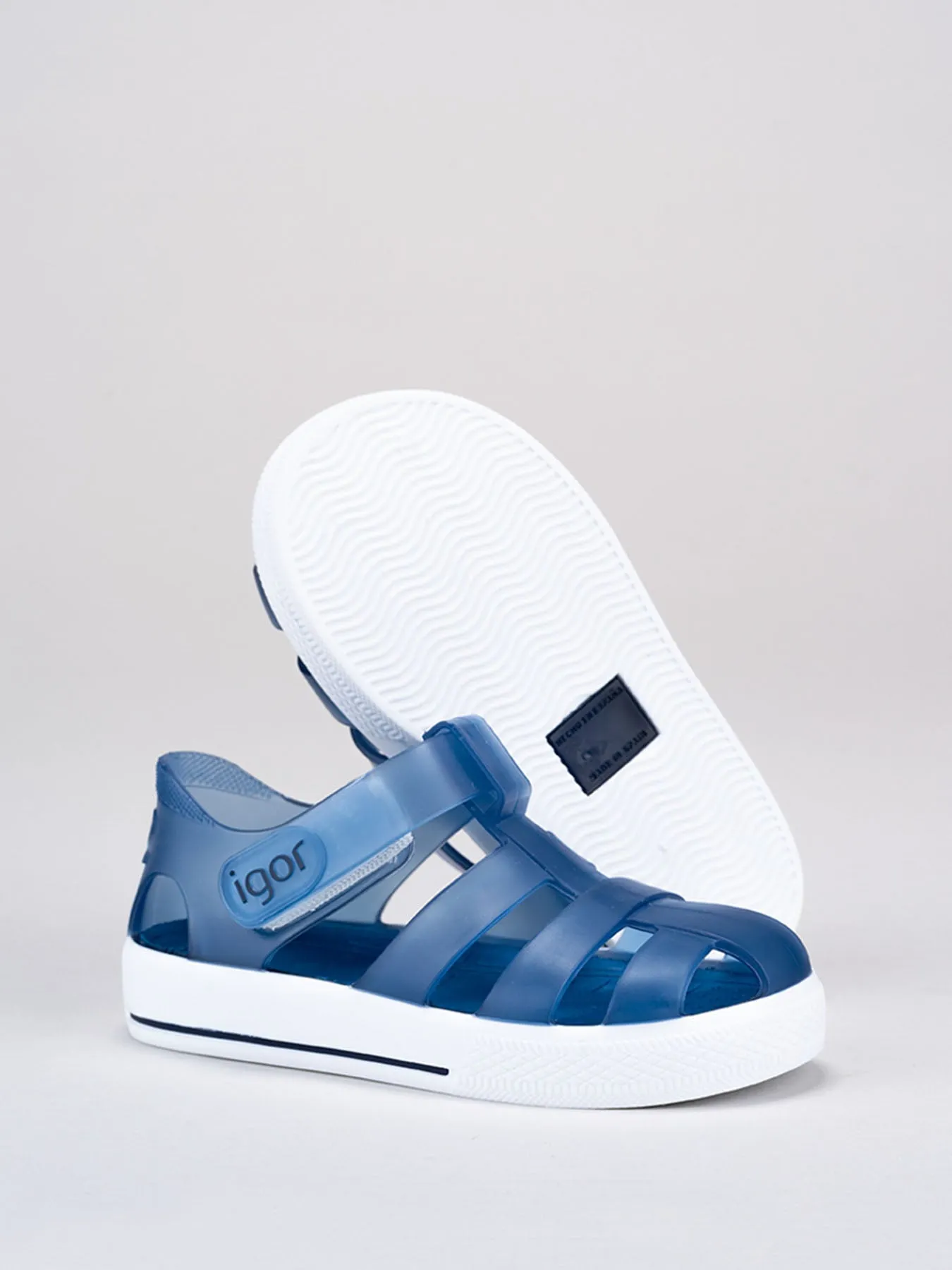Igor Star Jelly Shoes - Navy