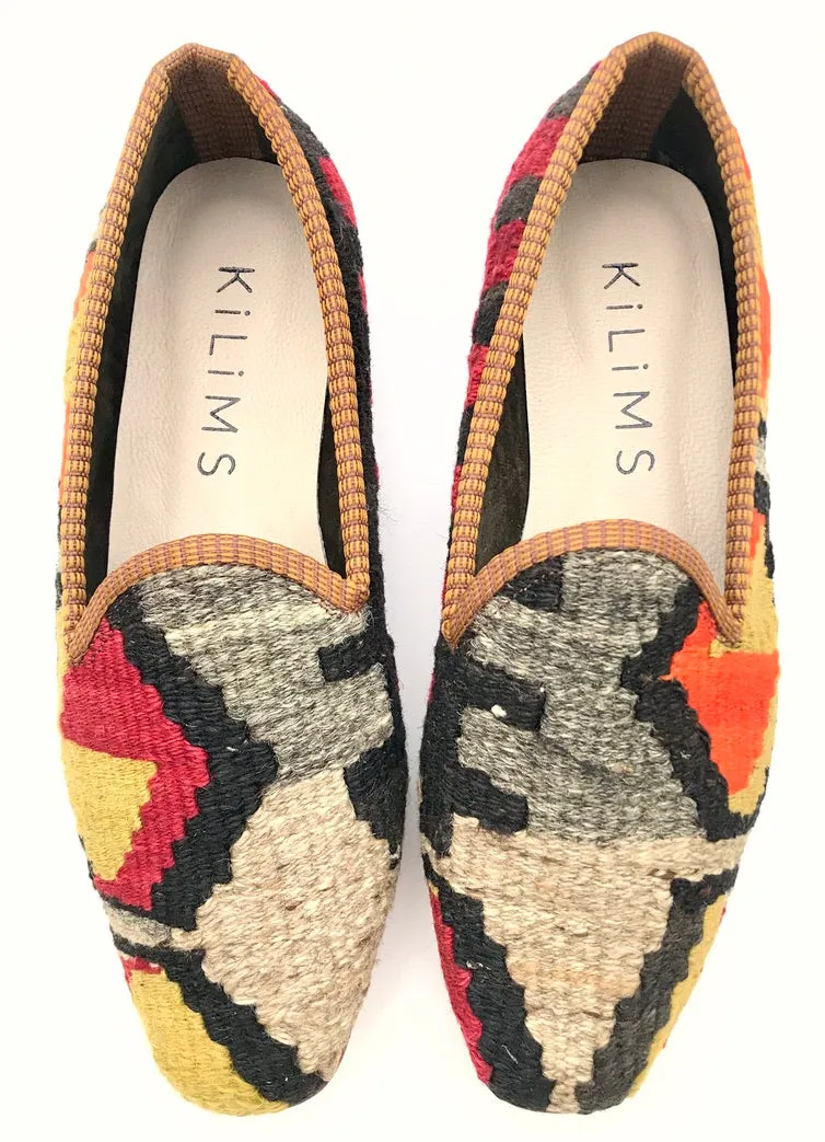 Isobel Women's Kilim Slippers size 38 (US size 8)