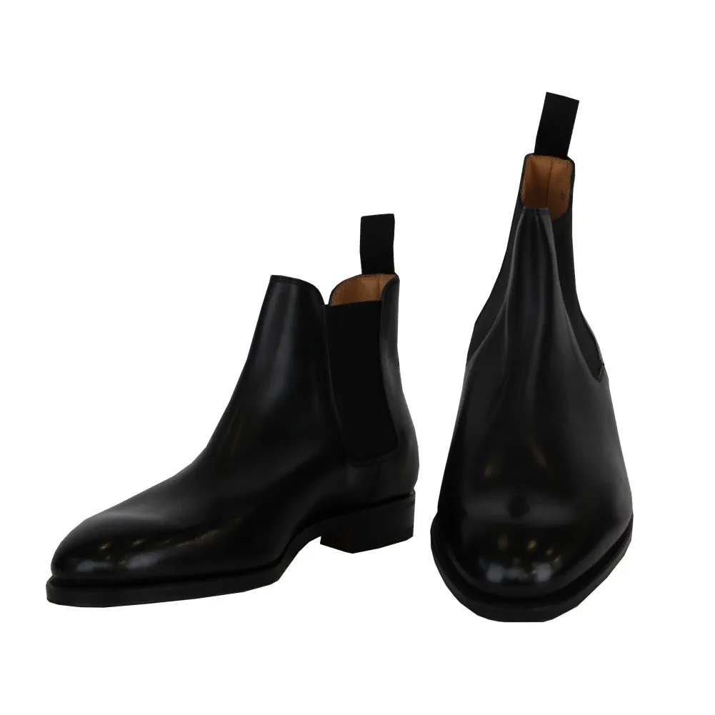 John Lobb Black Chelsea Boots