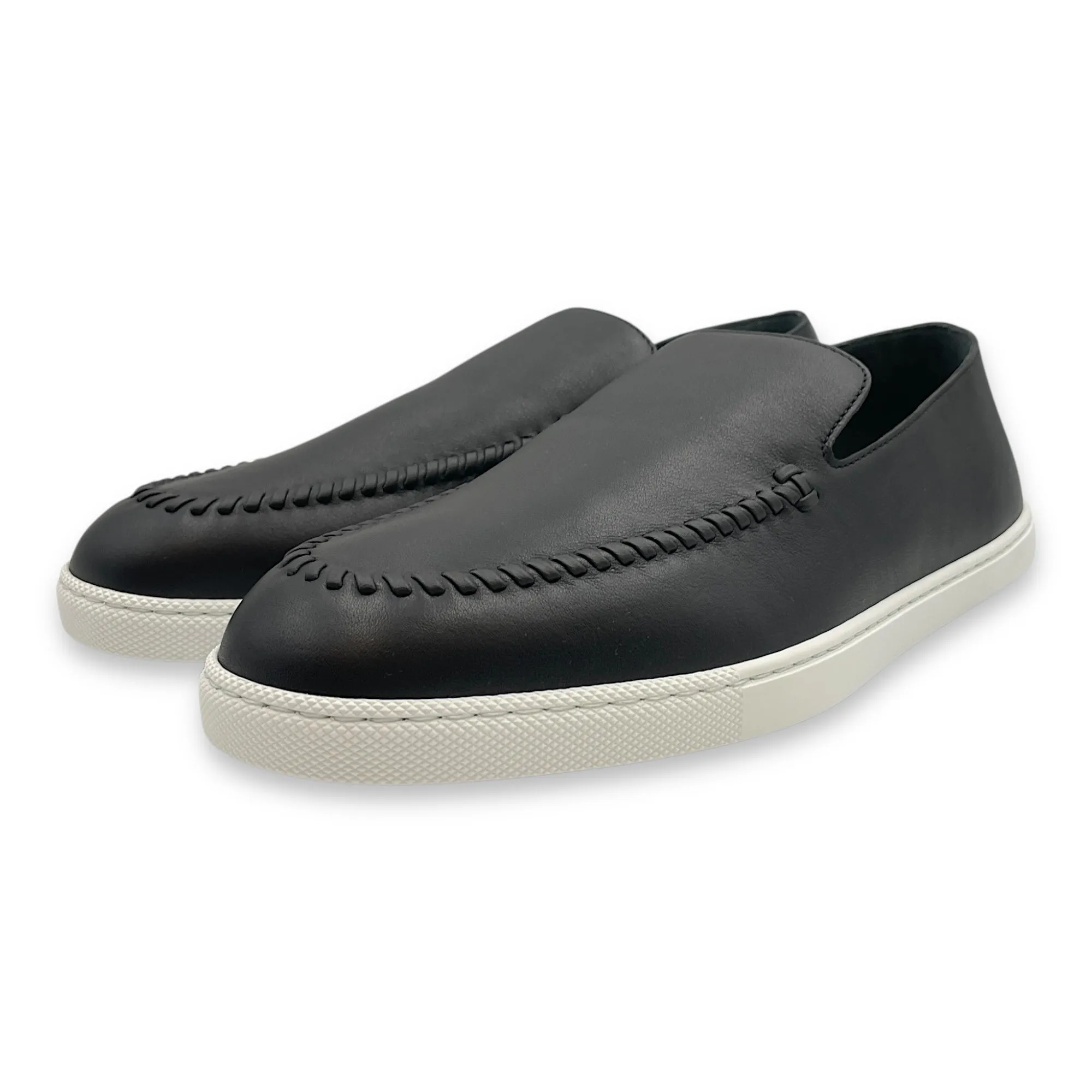 Julian 40 Black Loafers in Calfskin