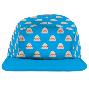 Kawaii Shark Camp Cap