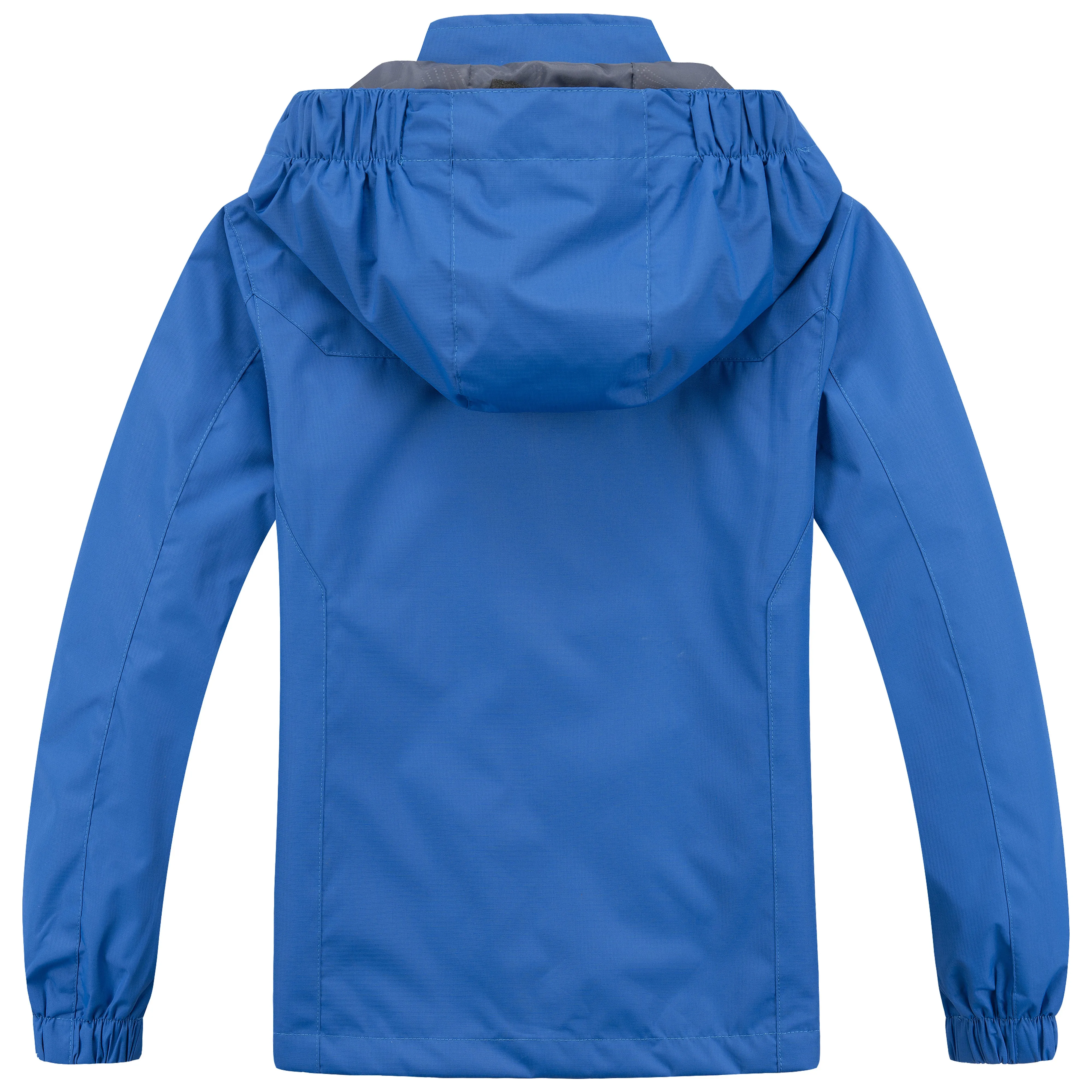 Kids Waterproof Rain Jacket - Cobalt