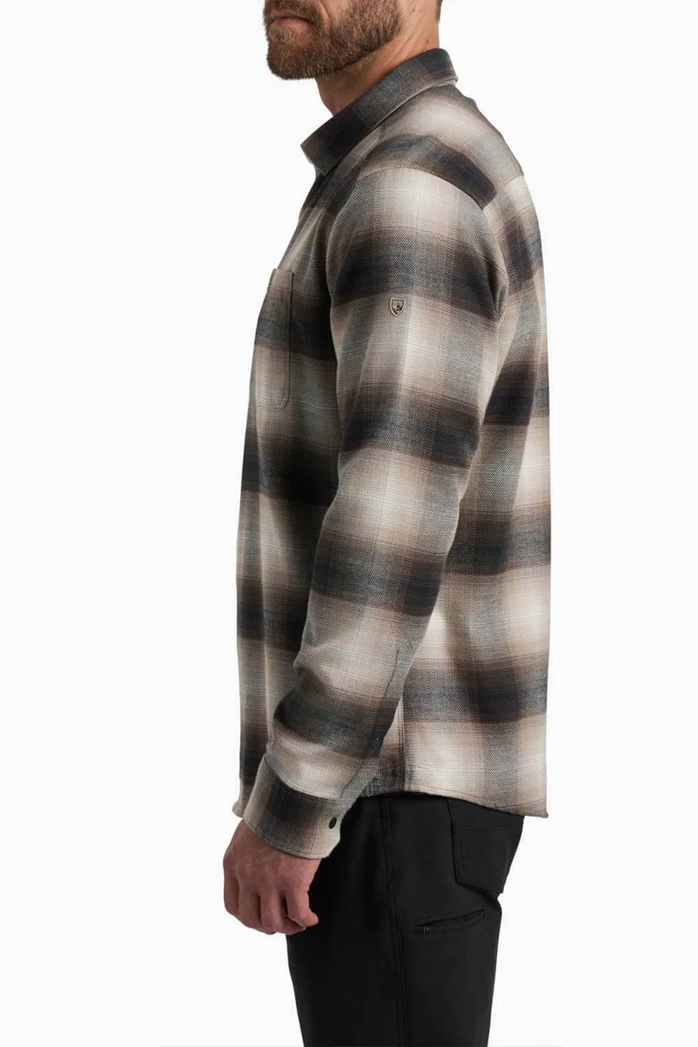 Kuhl Law Flannel Shirt for Men in Iron Mountain | 7373-QUICKSAND