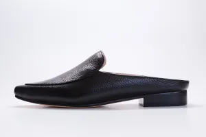 Lafayette Flat Mules in Black