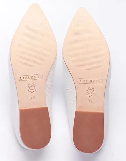 Lafayette Flat Mules in Black
