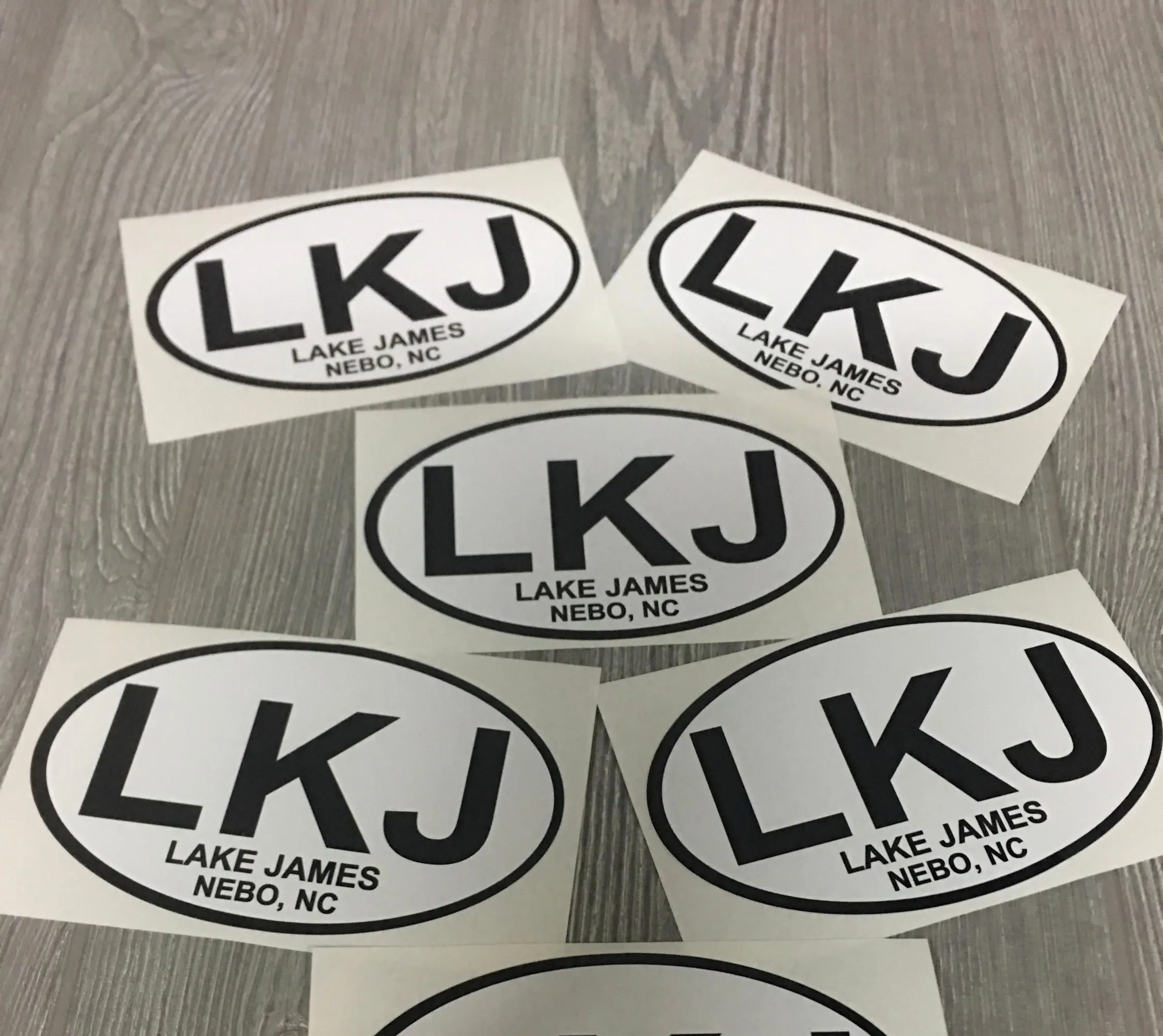 Lake James - LKJ Marion, NC Decal