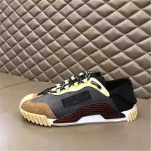 Leather Thick Bottom Breathable Sports Shoes