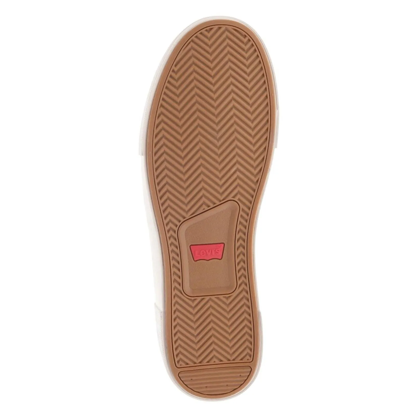 Levi's Mens Wes Synthetic Leather Casual Slip On Sneaker Shoe Navy / Tan 8.5