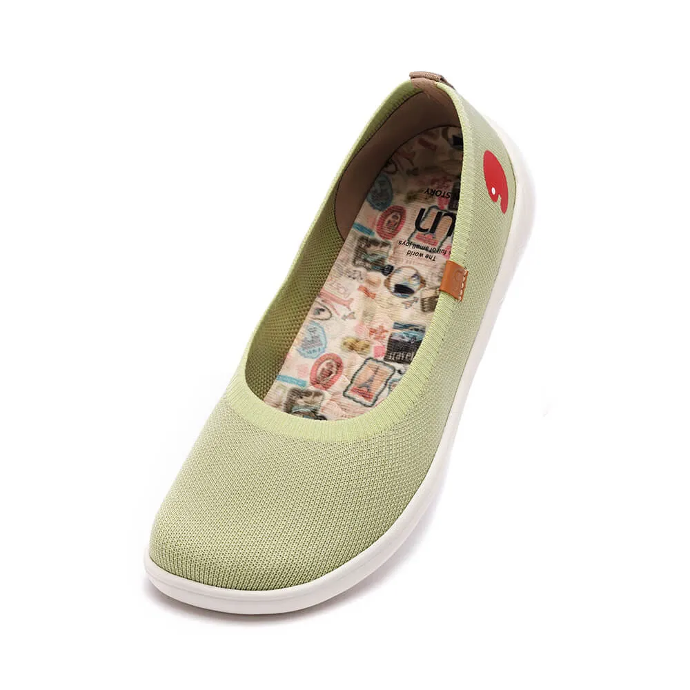 Light Green Knitted Valencia Women