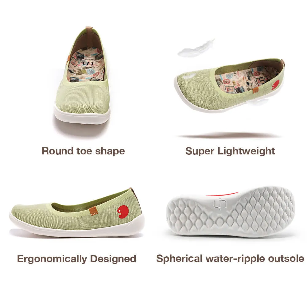 Light Green Knitted Valencia Women