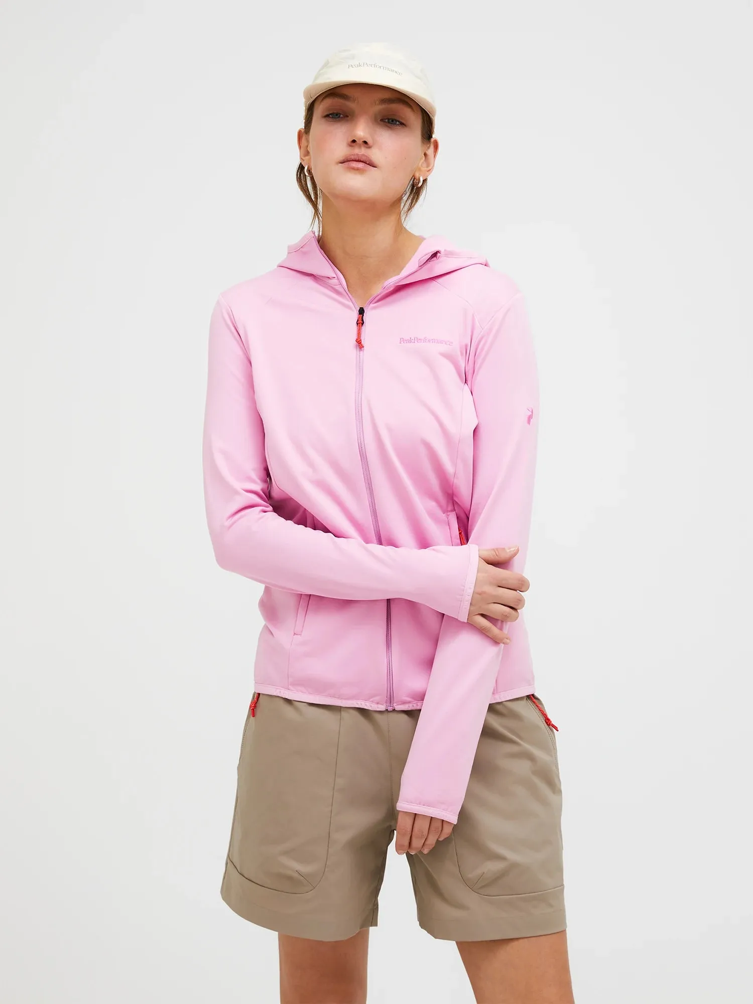 Light Zip Hood W