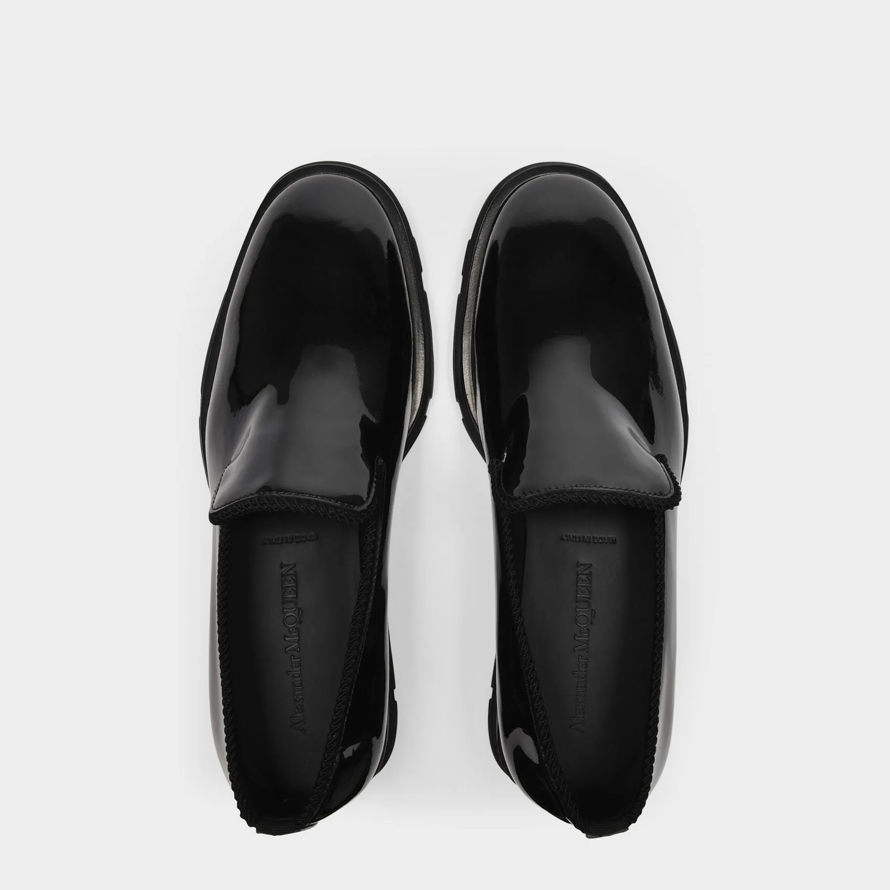 Loafers in Black Leather