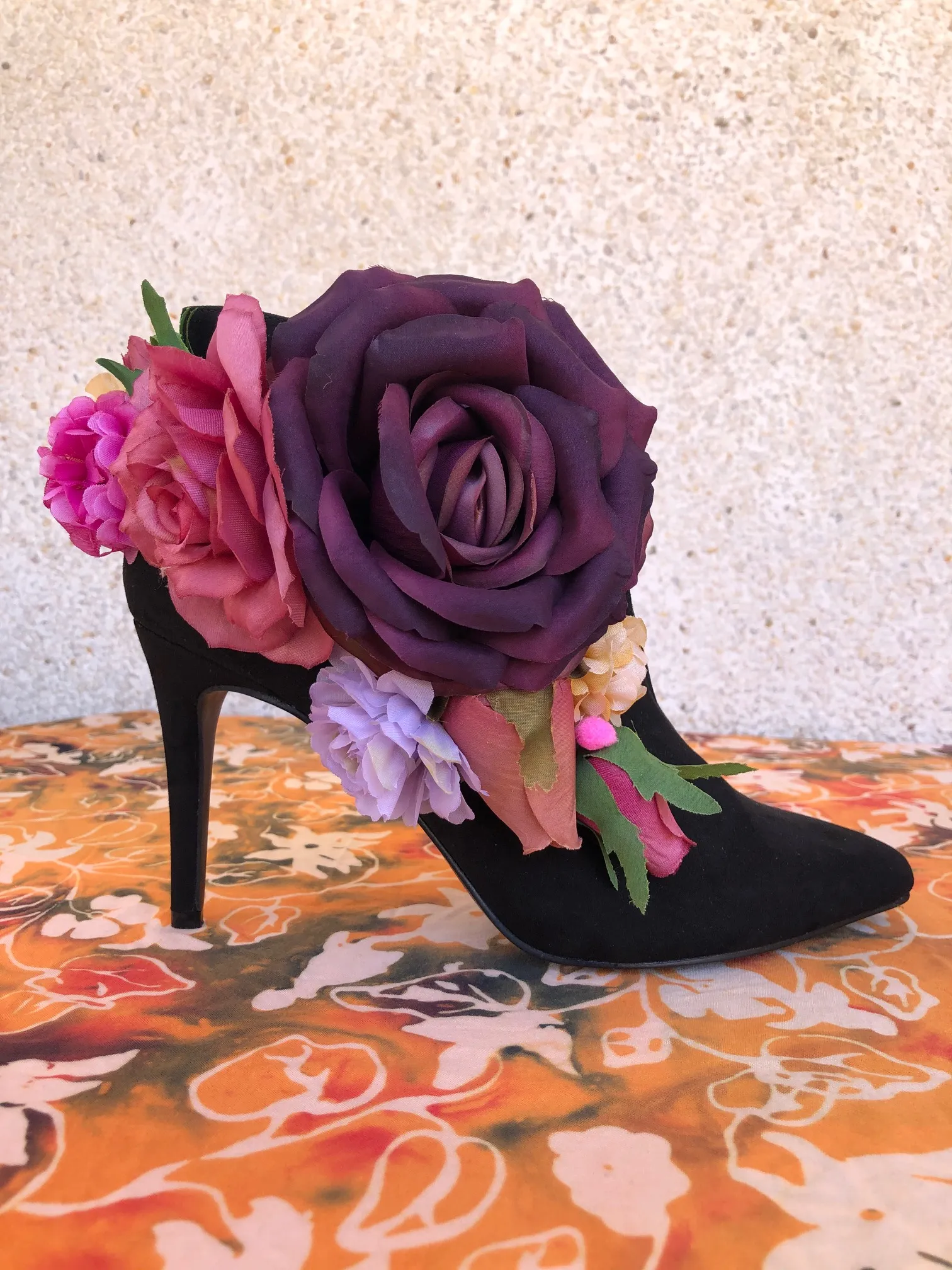Malva Flowers Boots Size EU 40/ USA 10