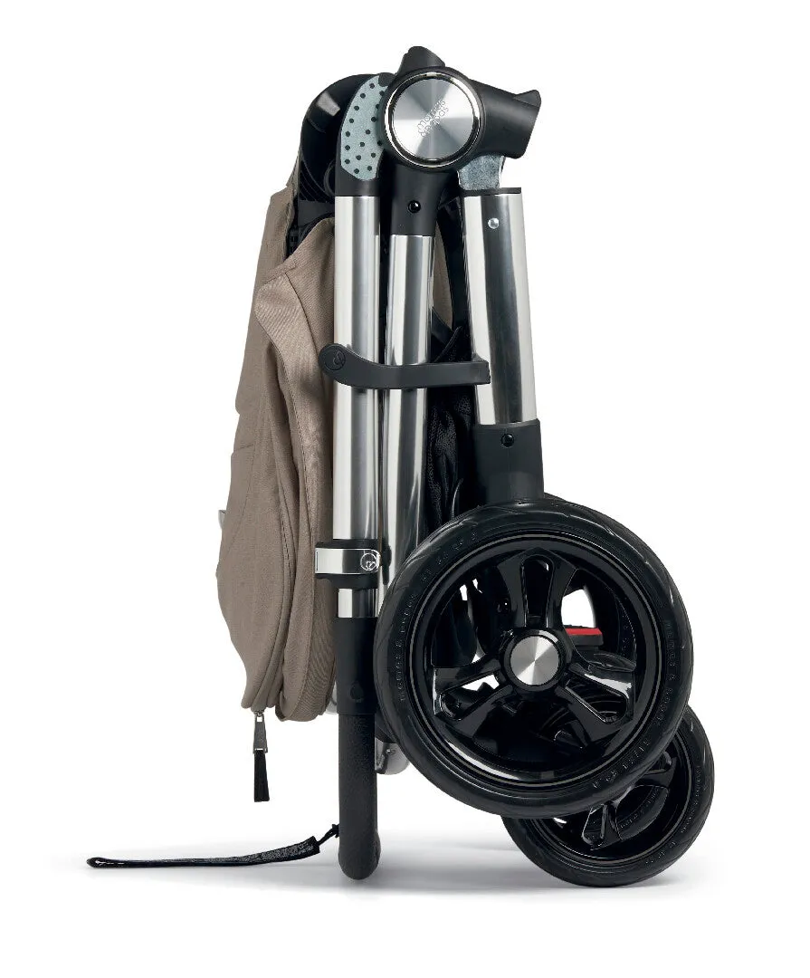 Mamas & Papas Ocarro Essential Bundle - Biscuit with Cybex Aton Car Seat & Base