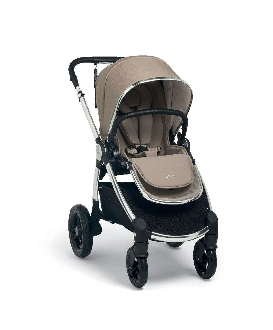 Mamas & Papas Ocarro Essential Bundle - Biscuit with Cybex Aton Car Seat & Base