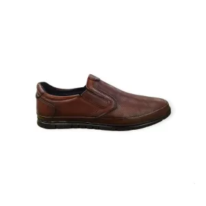 Marco Rossi Men's Slip On Casual Shoes Brown