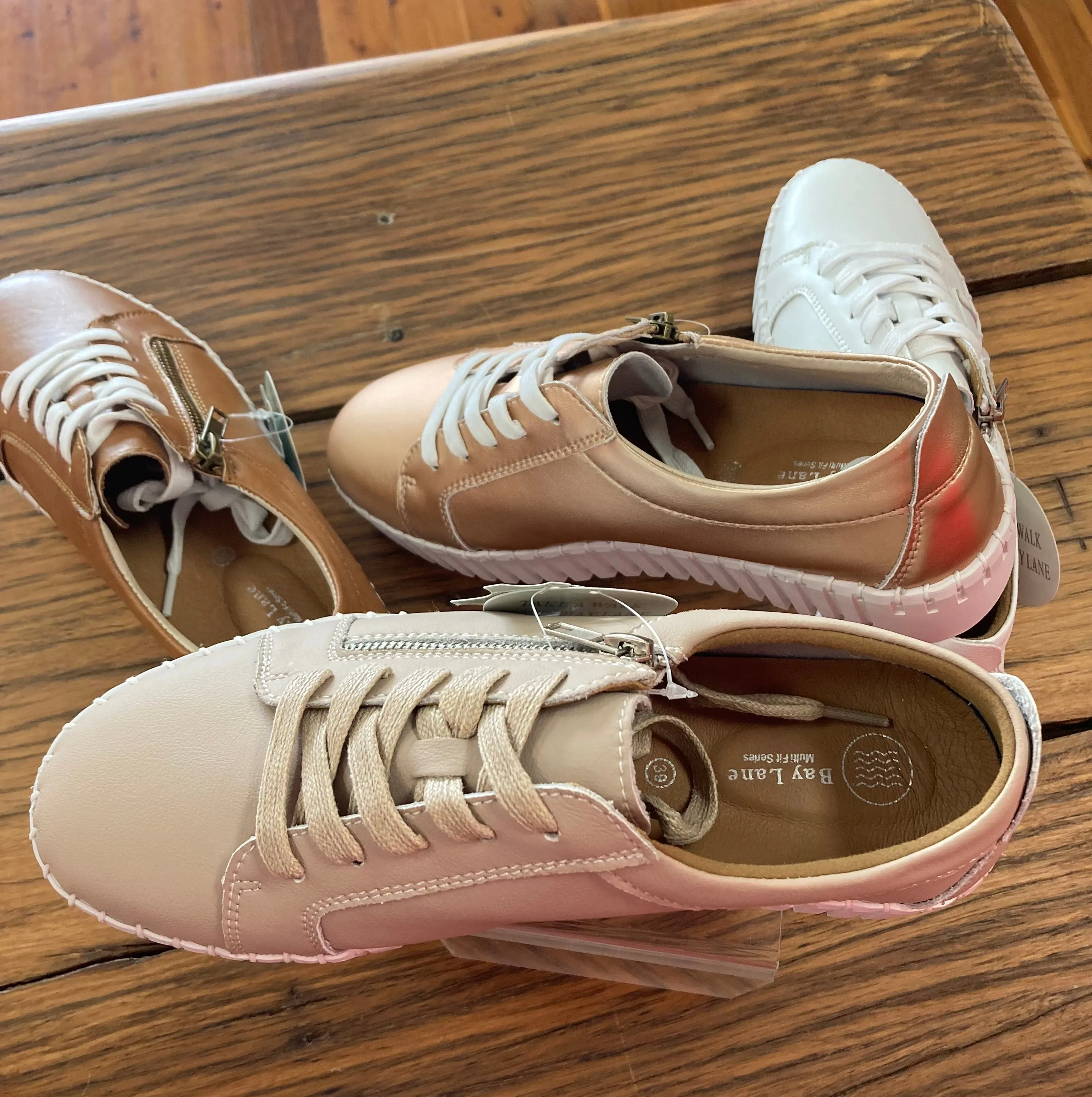 Medusa Nude Sneaker By Bay Lane Footwear