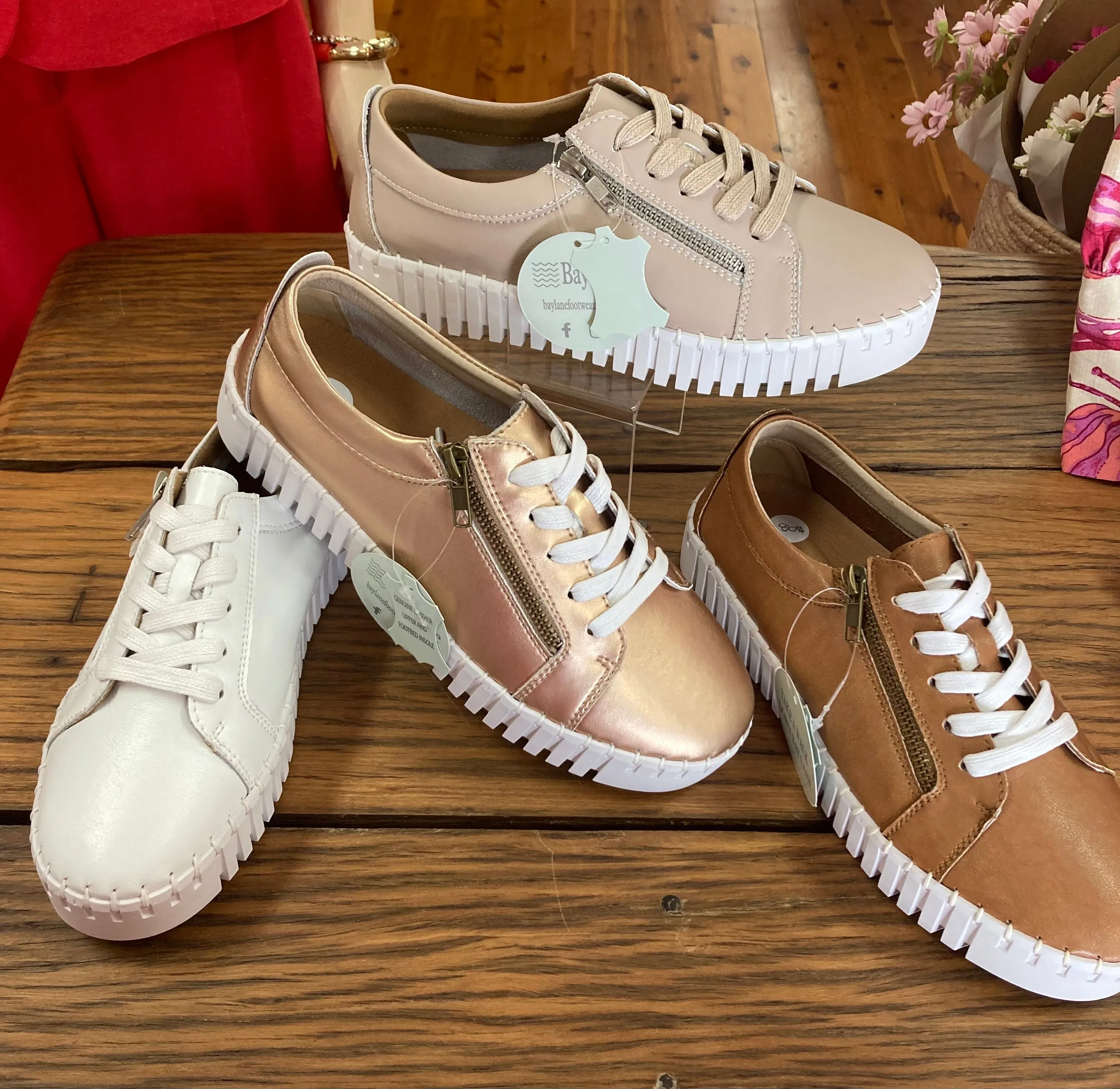 Medusa Nude Sneaker By Bay Lane Footwear