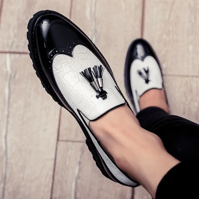 Men Casual shoes breathable Leather Loafers Office Shoes For Men Driving Moccasins Comfortable Slip on Fashion Shoes MA-23