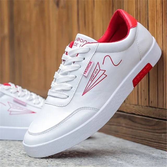 Men Casual Shoes Fashion Men Canvas Shoes Breathable Lace-Up Flats Shoes Espadrilles Men Sneakers Mens Shoes Casual Leather