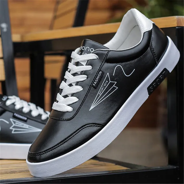 Men Casual Shoes Fashion Men Canvas Shoes Breathable Lace-Up Flats Shoes Espadrilles Men Sneakers Mens Shoes Casual Leather