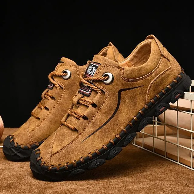 Men Shoes Mens Leather Shoes Vintage Casual Shoes Handmade Men Drving Flats Male Footwear Casual Men's Loafers