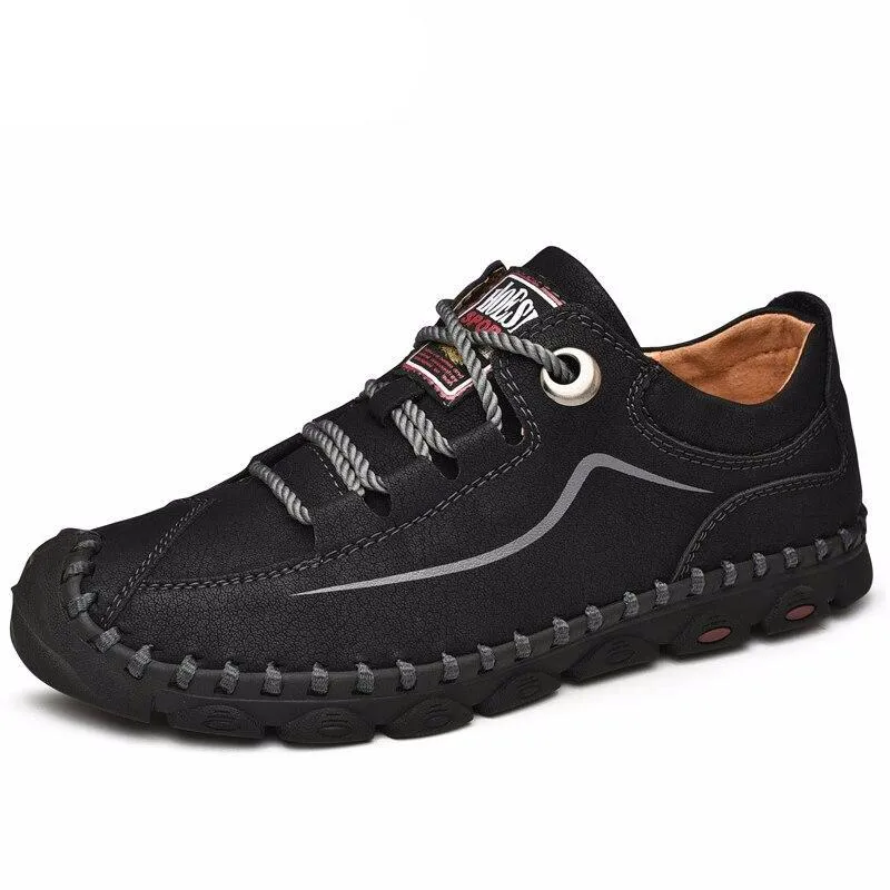 Men Shoes Mens Leather Shoes Vintage Casual Shoes Handmade Men Drving Flats Male Footwear Casual Men's Loafers