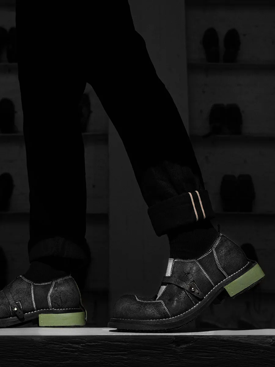Men's and women's all-match commuting outdoor youth casual leather shoes