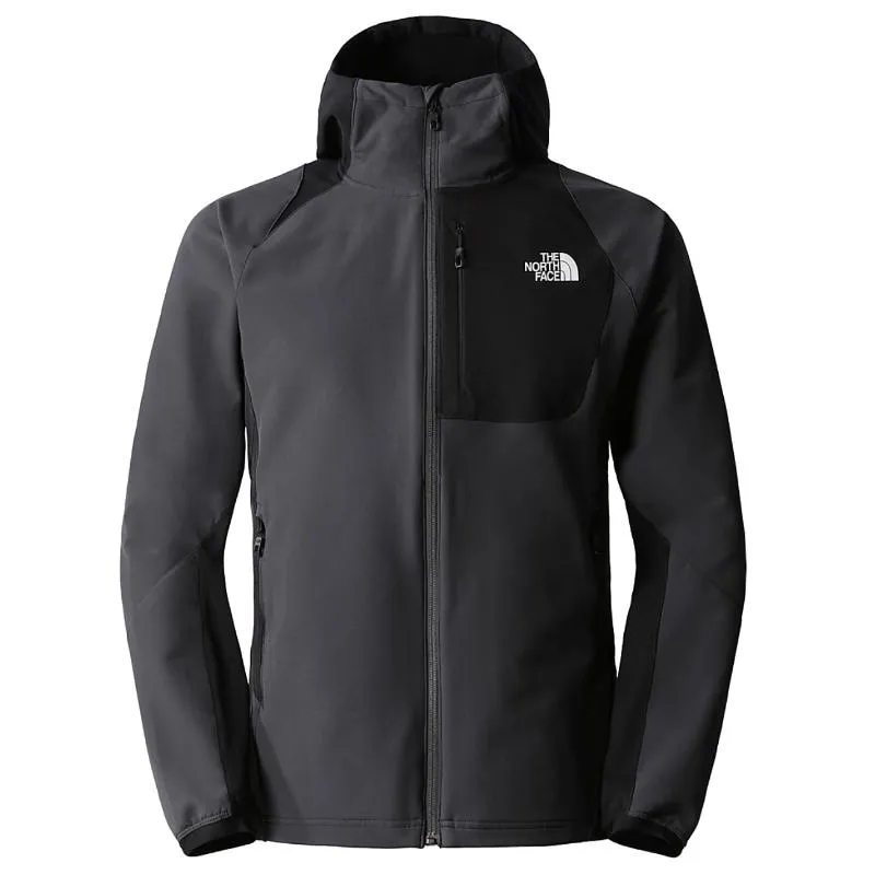 Men's Athletic Outdoor Softshell Hooded Jacket