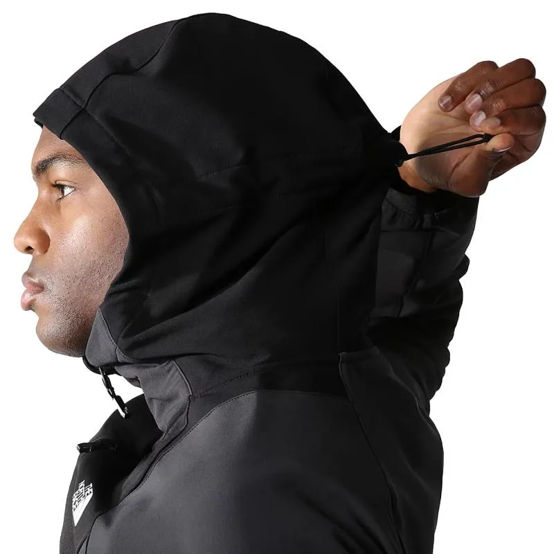 Men's Athletic Outdoor Softshell Hooded Jacket