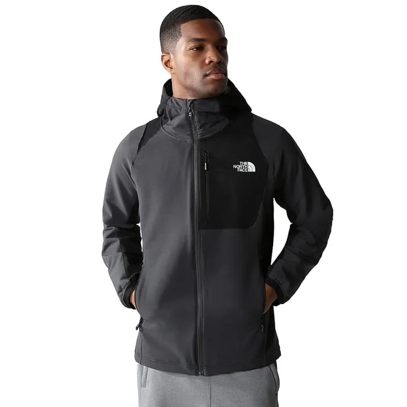 Men's Athletic Outdoor Softshell Hooded Jacket