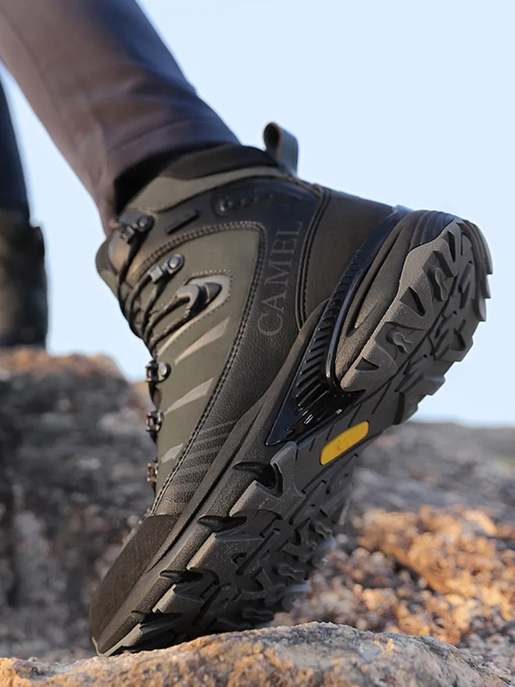 Men's outdoor hiking shoes waterproof non-slip trekking shoes winter shoes