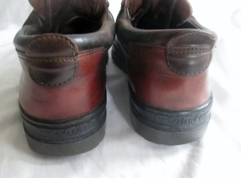 Mens TIMBERLAND WATERPROOF Leather HIKING Field Boots Trekking Shoes 10 BROWN