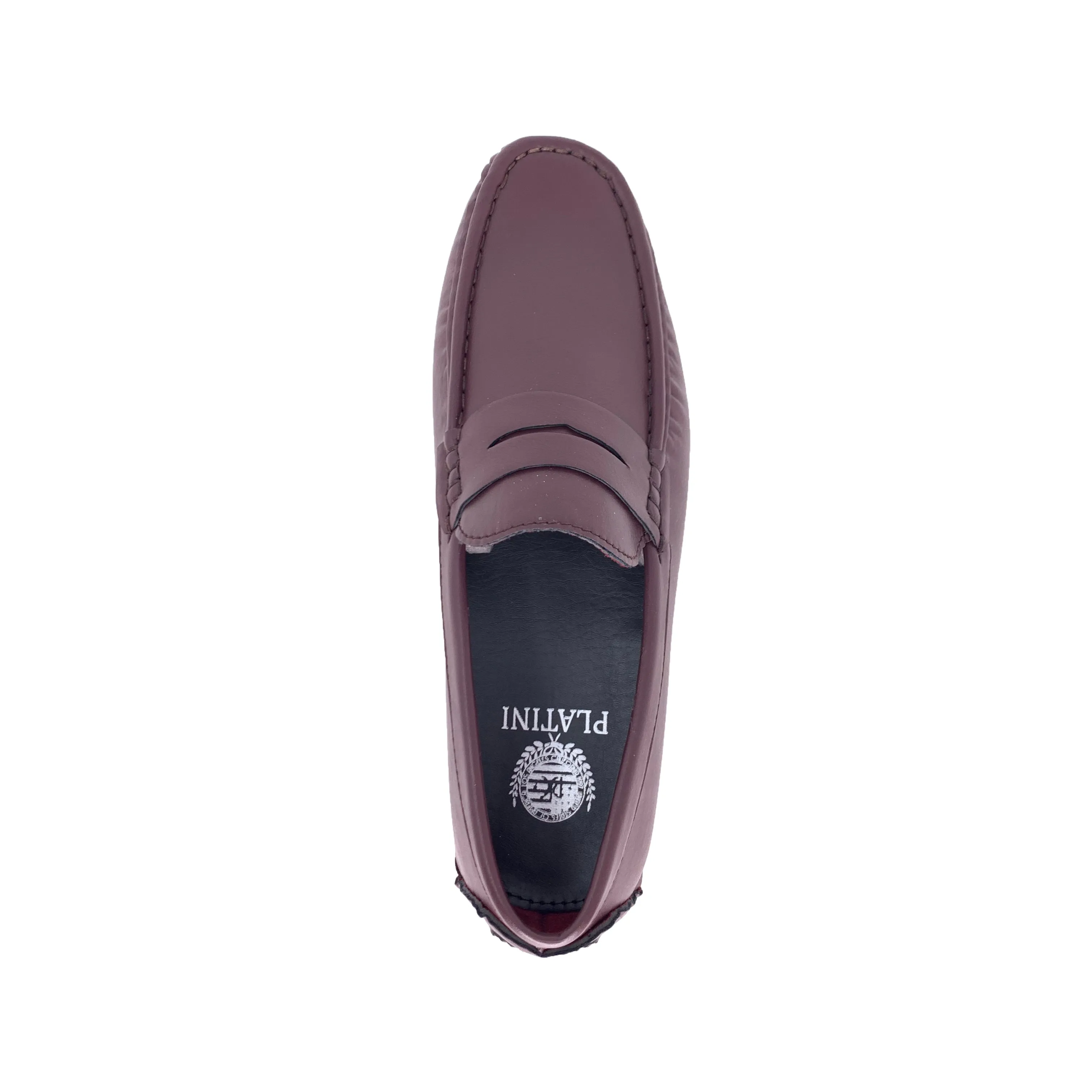 Men's Wine Platini Loafers