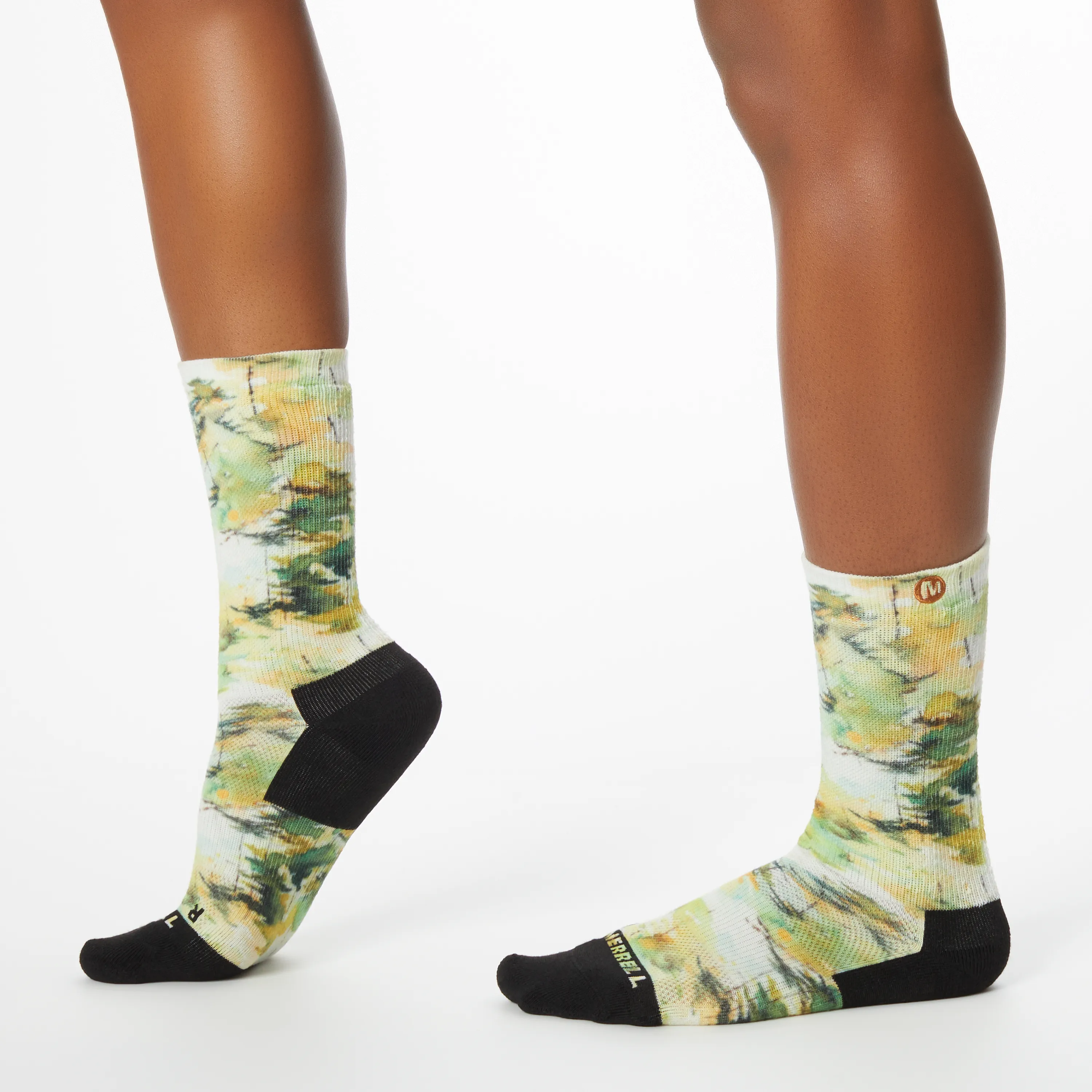 Merrell Printed Performance Crew Socks