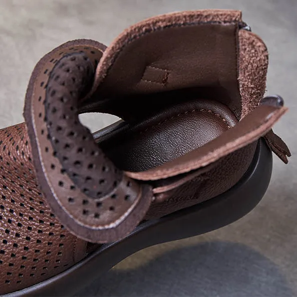 Mira - Classic Leather Orthopedic Sandals