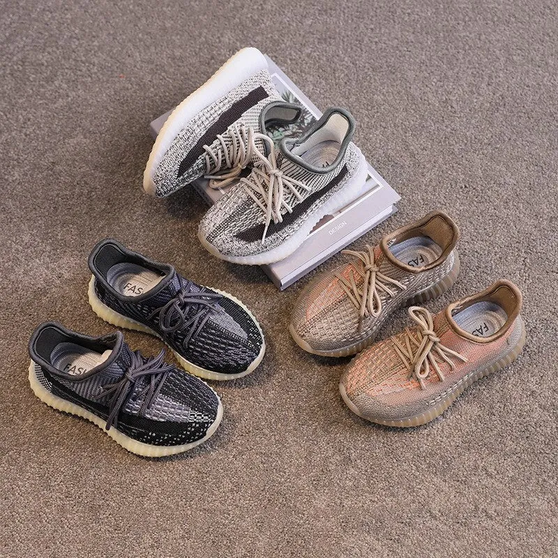 MOF Kids shoes children fashion slip-on casual shoes boys girls school walking sneakers baby toddler little big kid trainers