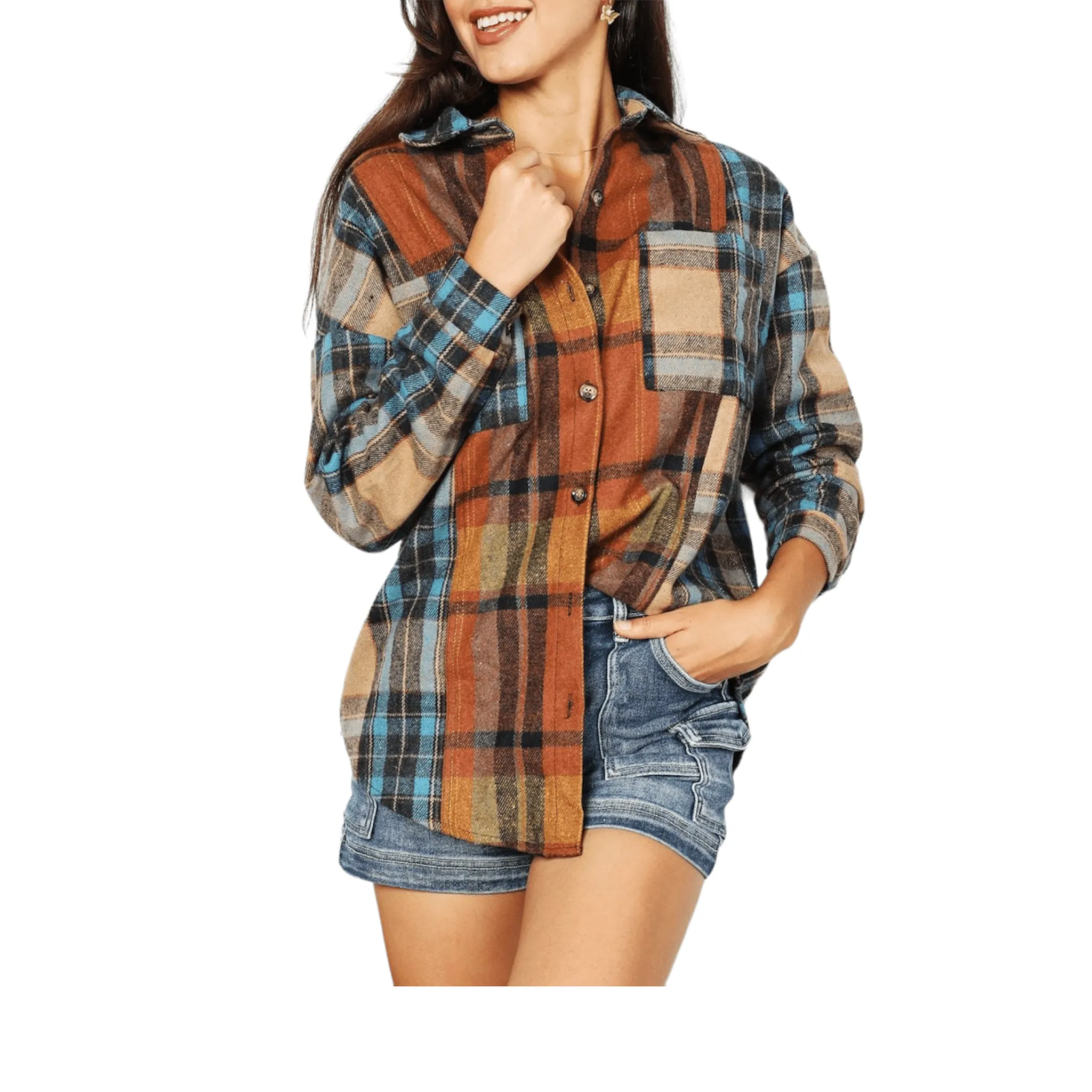 Mountain Maven Plaid Shirt Jacket