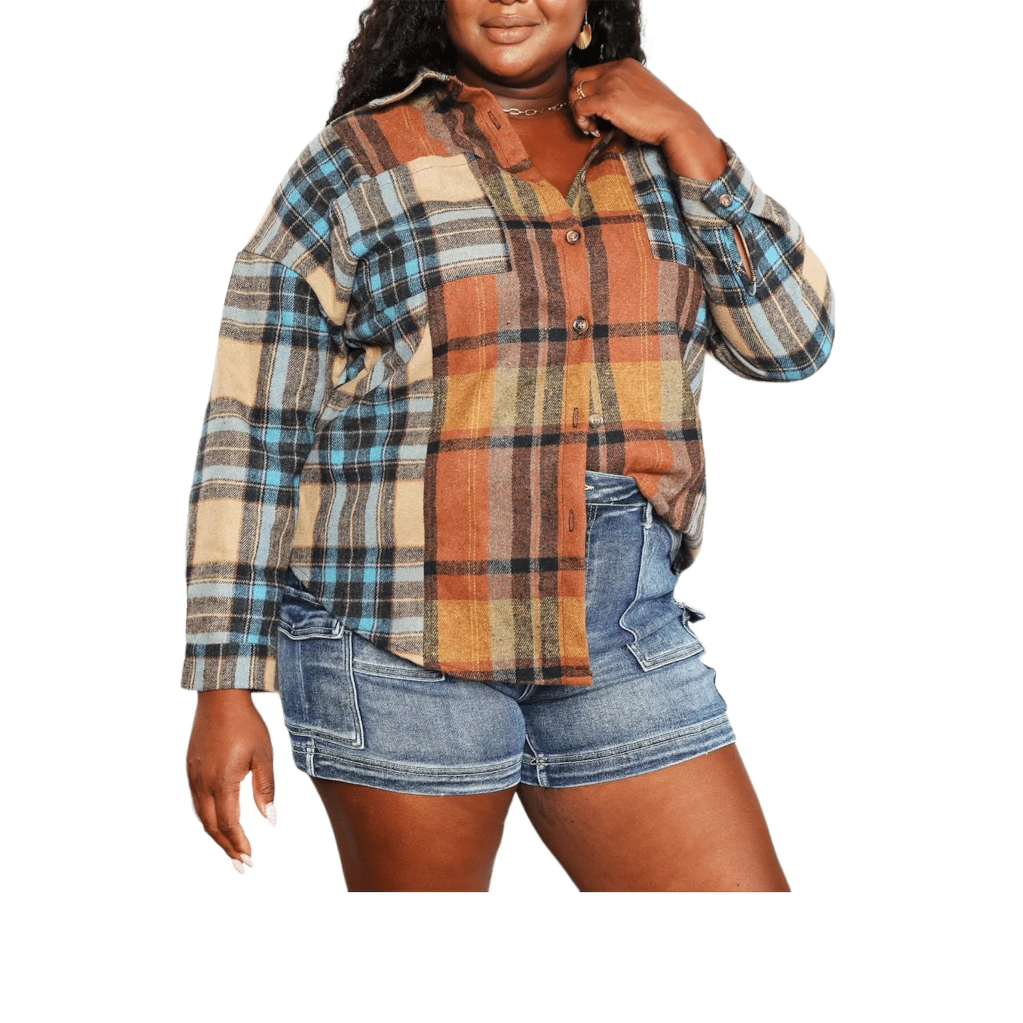 Mountain Maven Plaid Shirt Jacket