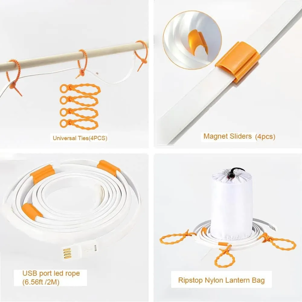 Mrm Portable Led Rope Lights RGB-Remote Control - TOK