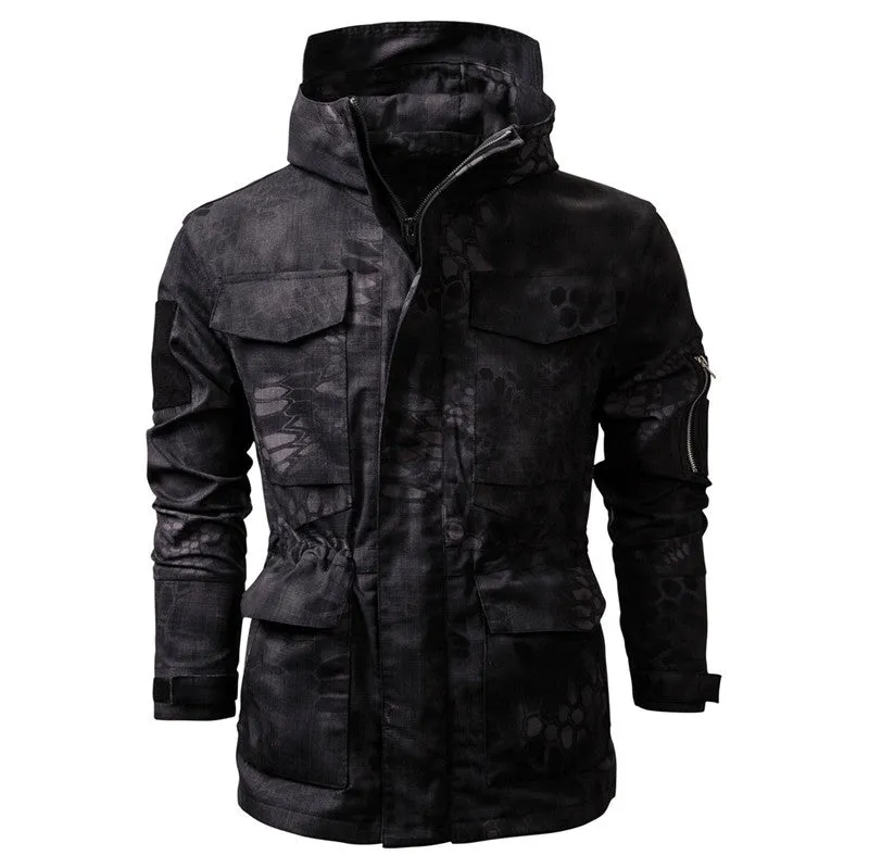 Multifunction Hooded Outdoor Camo Men's Jacket