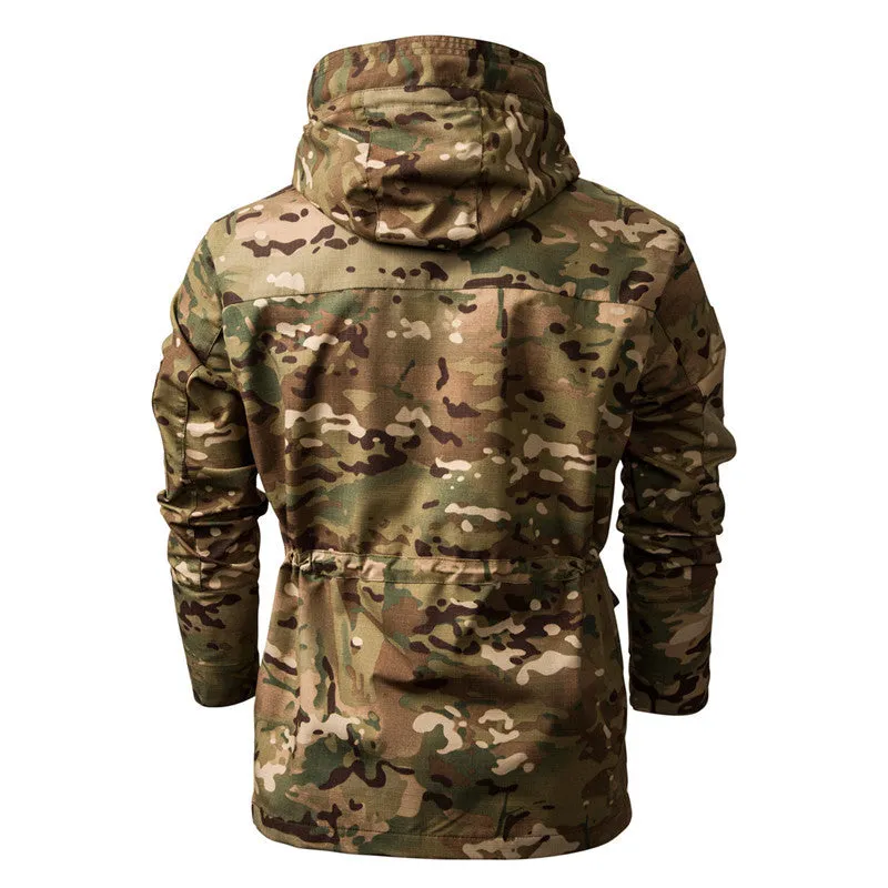 Multifunction Hooded Outdoor Camo Men's Jacket