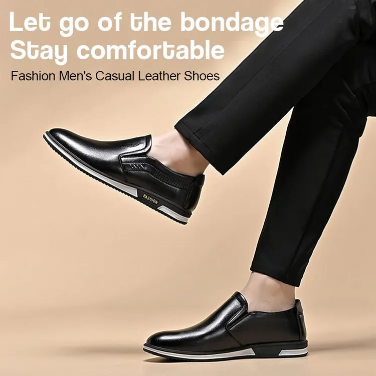 New Fashion Breathable Men's Leather Loafers
