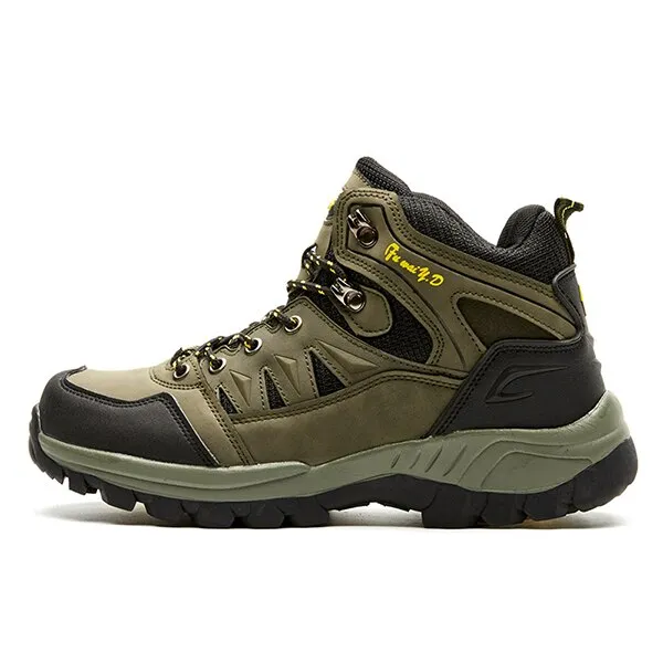 New Hot Style Men Waterproof Hiking Shoes Lightweight Breathable Camping Climbing Trekking Shoes Mountain Shoes Man