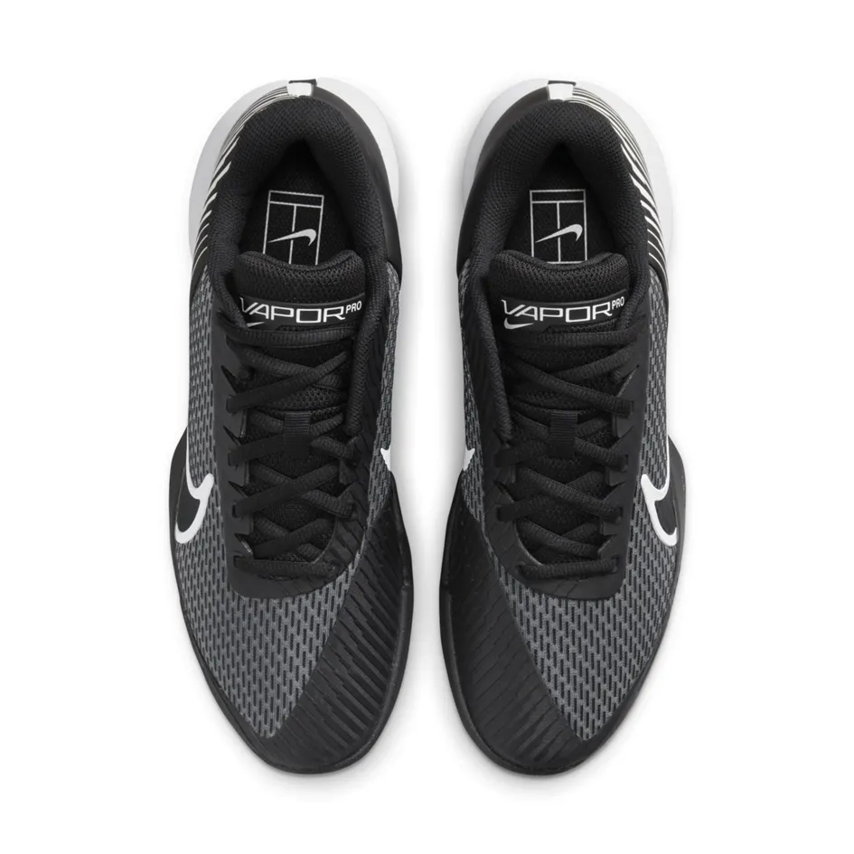 Nike Air Zoom Vapor Pro 2 Hard Court Black & White Men's Tennis Shoes